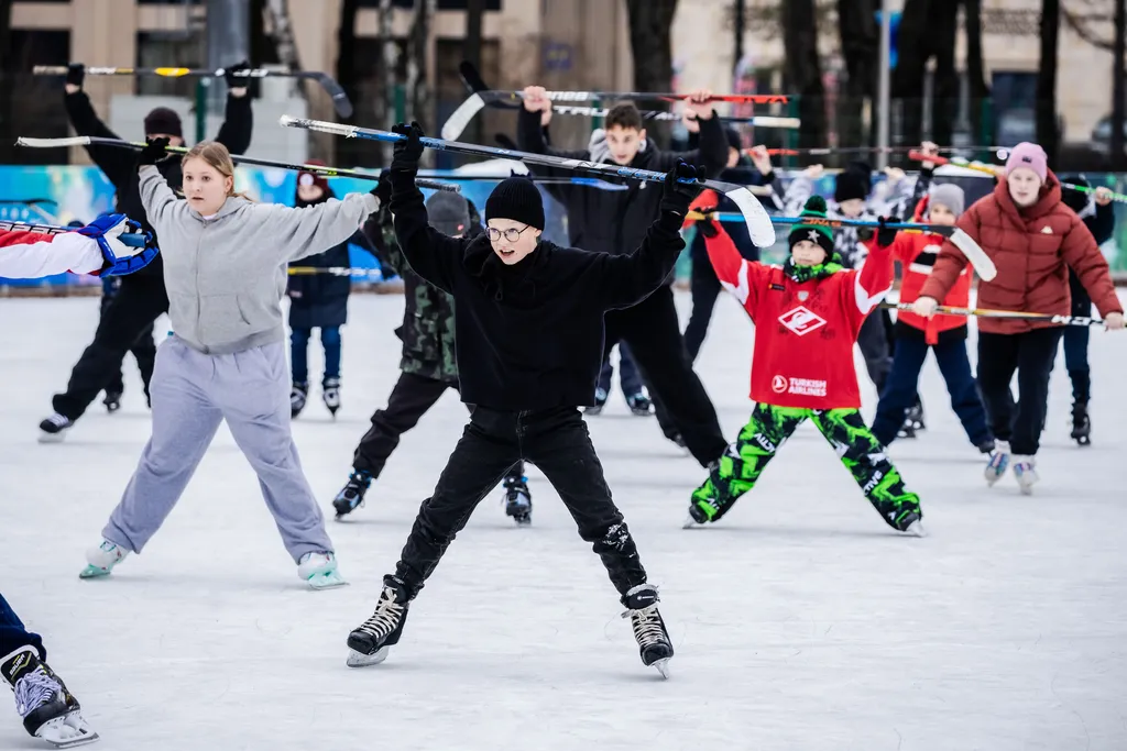 Мастер-класс по хоккею